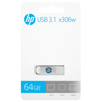 HP x306w 128GB USB 3.2 Pen Drive Silver